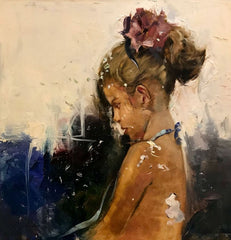 Menina com Flor na Cabeça