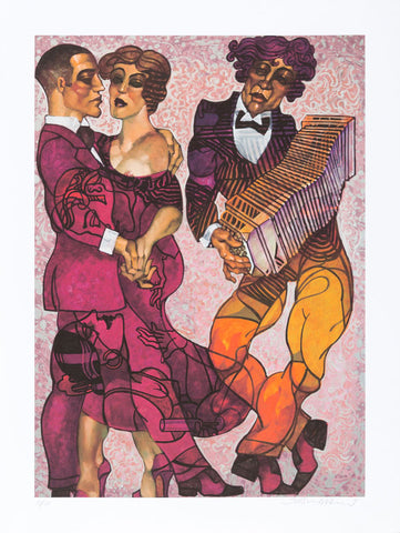Casal e Músico