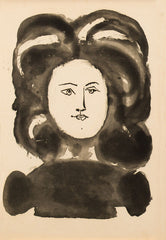 Buste de Femme de Face