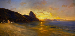 Praia vermelha